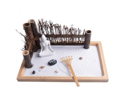 Zen sand table decoration