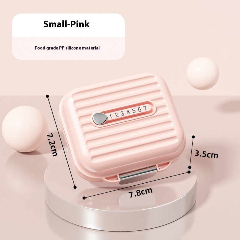 Pill Box Portable Three Meals A Day Portable Sealed Light-proof