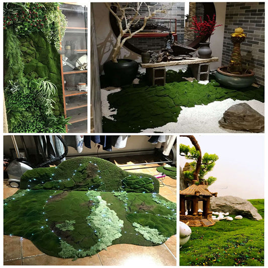 Fake Moss Wall Green Artificial Turf